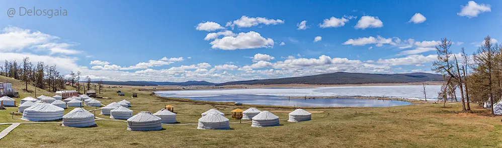 Gercamp in the Khövsgöl Nuur National Park